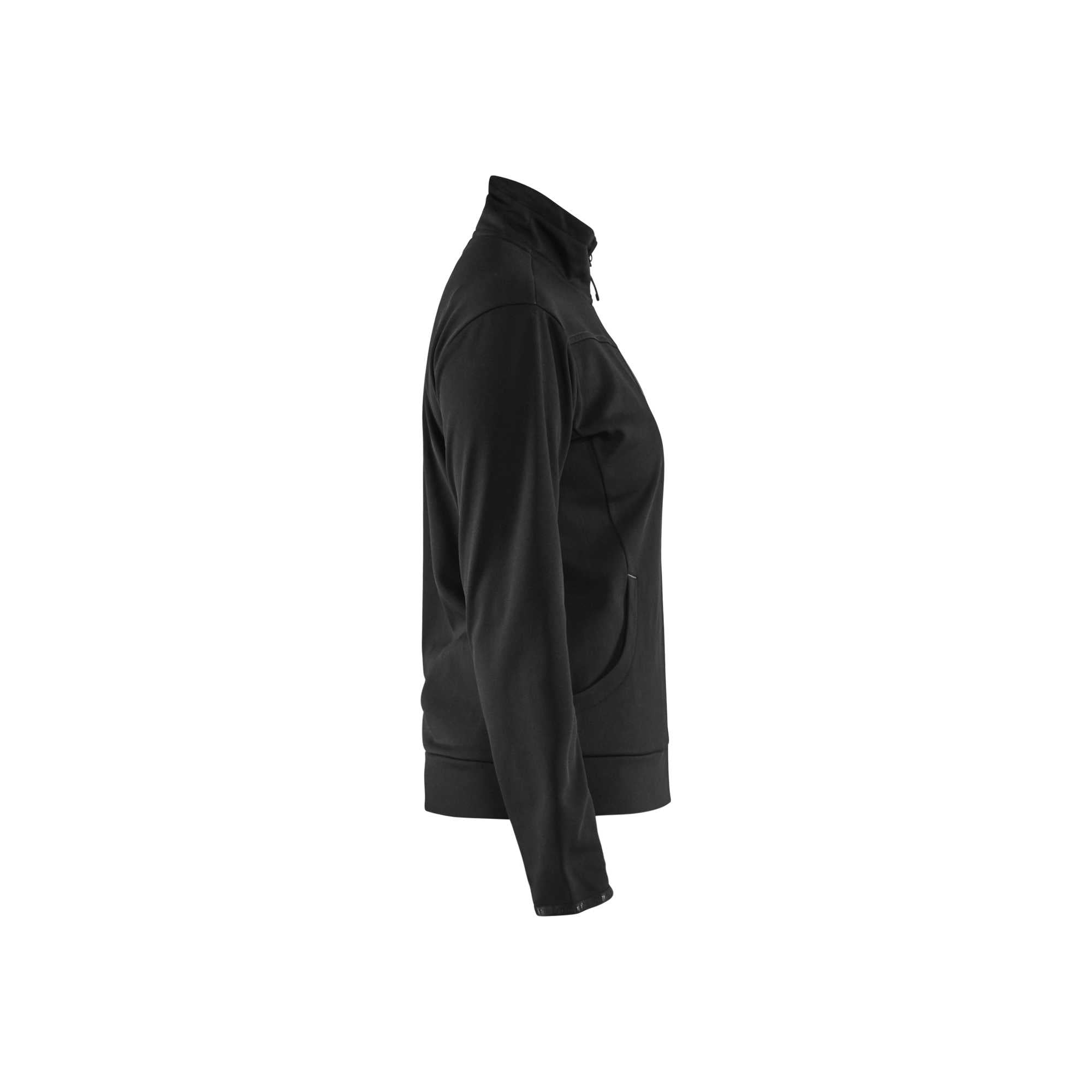 BLAKLADER 33942526 Hi Vis Reflective Full Zip Work Sweatshirt WOMEN - Pique Fleece